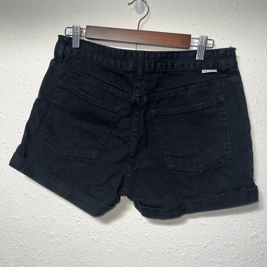 Billabong Black‎ Jean Shorts High-Waisted Classic - Image 2