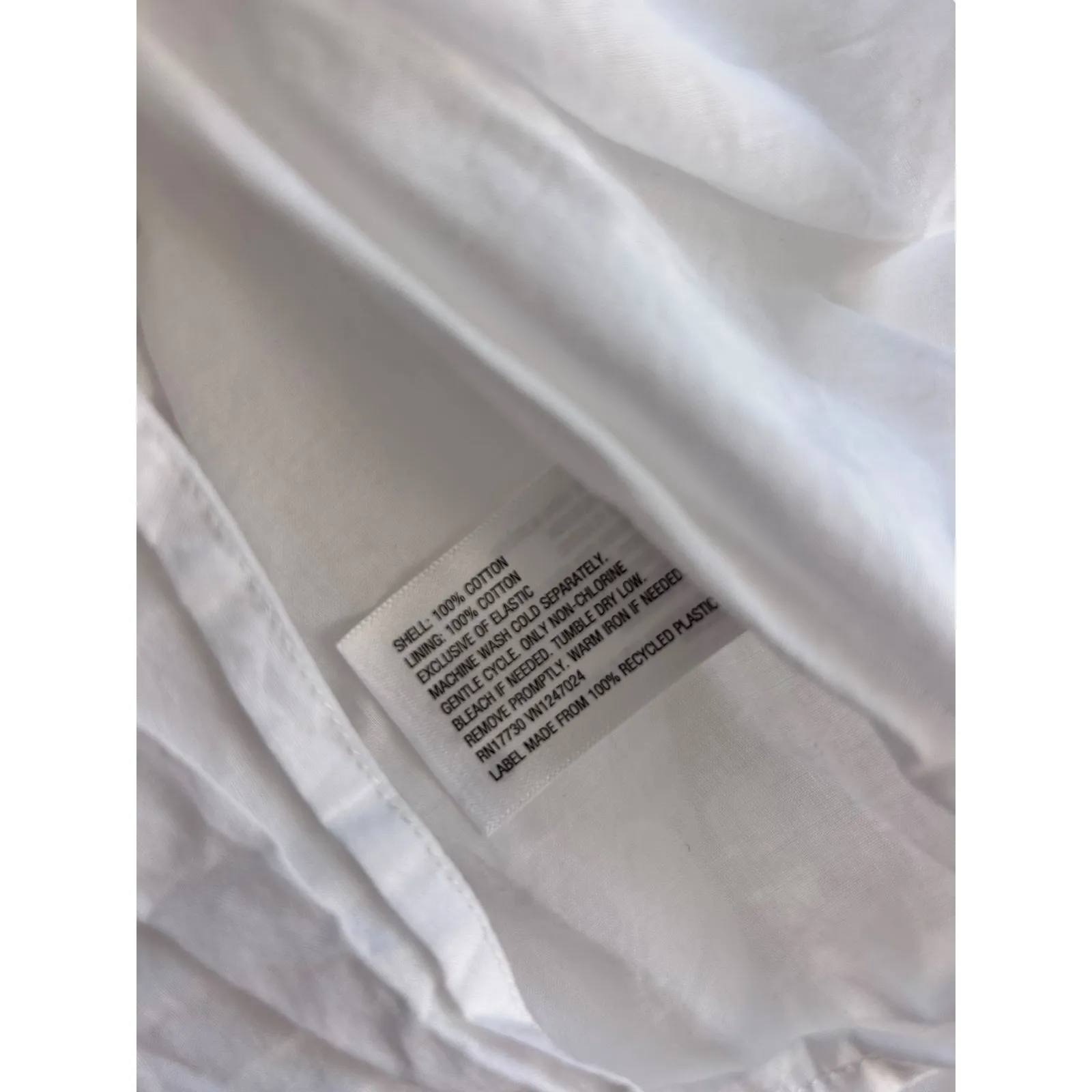 Alexis for Target White Eyelet Sleevless Pleated Mini Dress Ruffle Summer Casual - Image 11