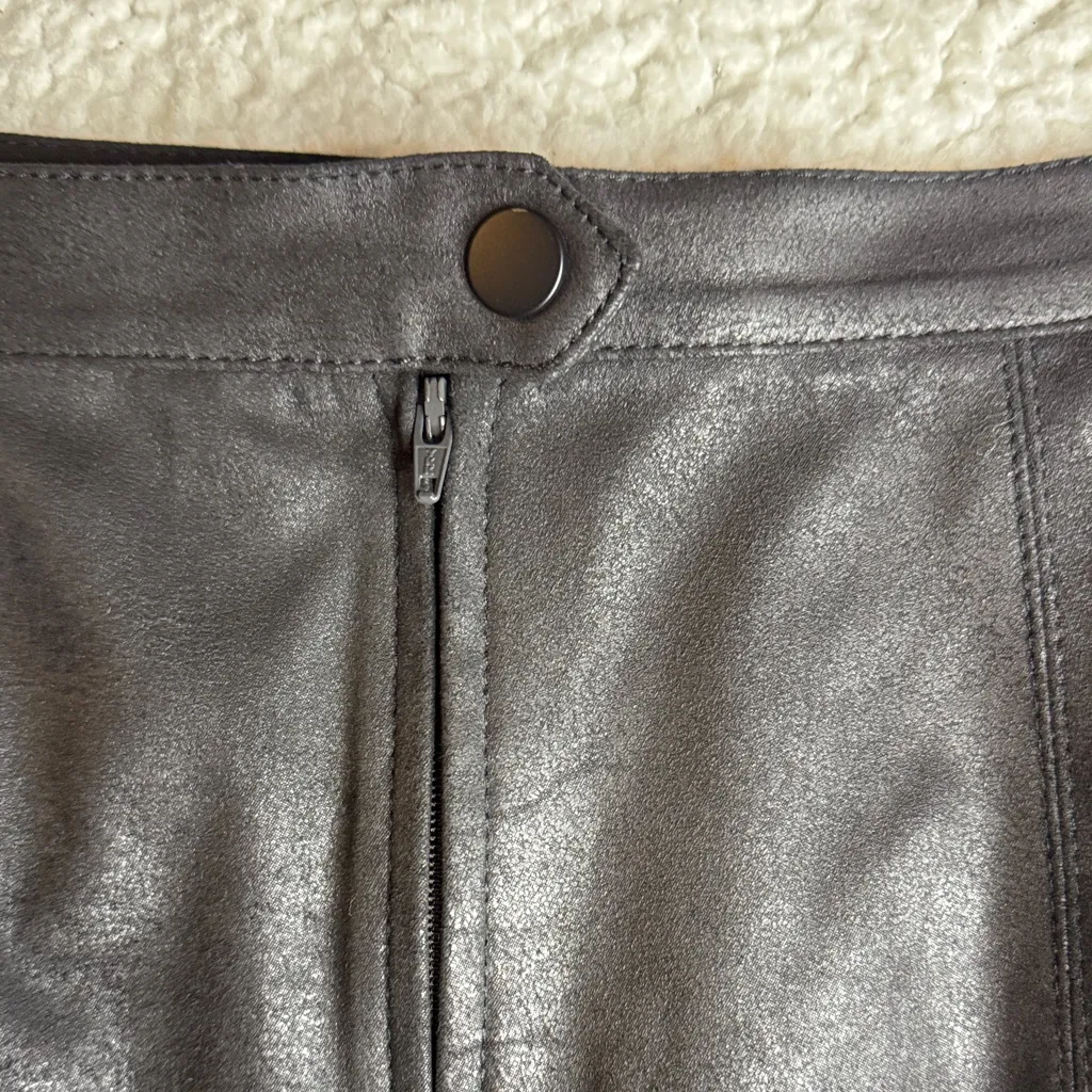 Free People Black Mini Skirt - Image 5