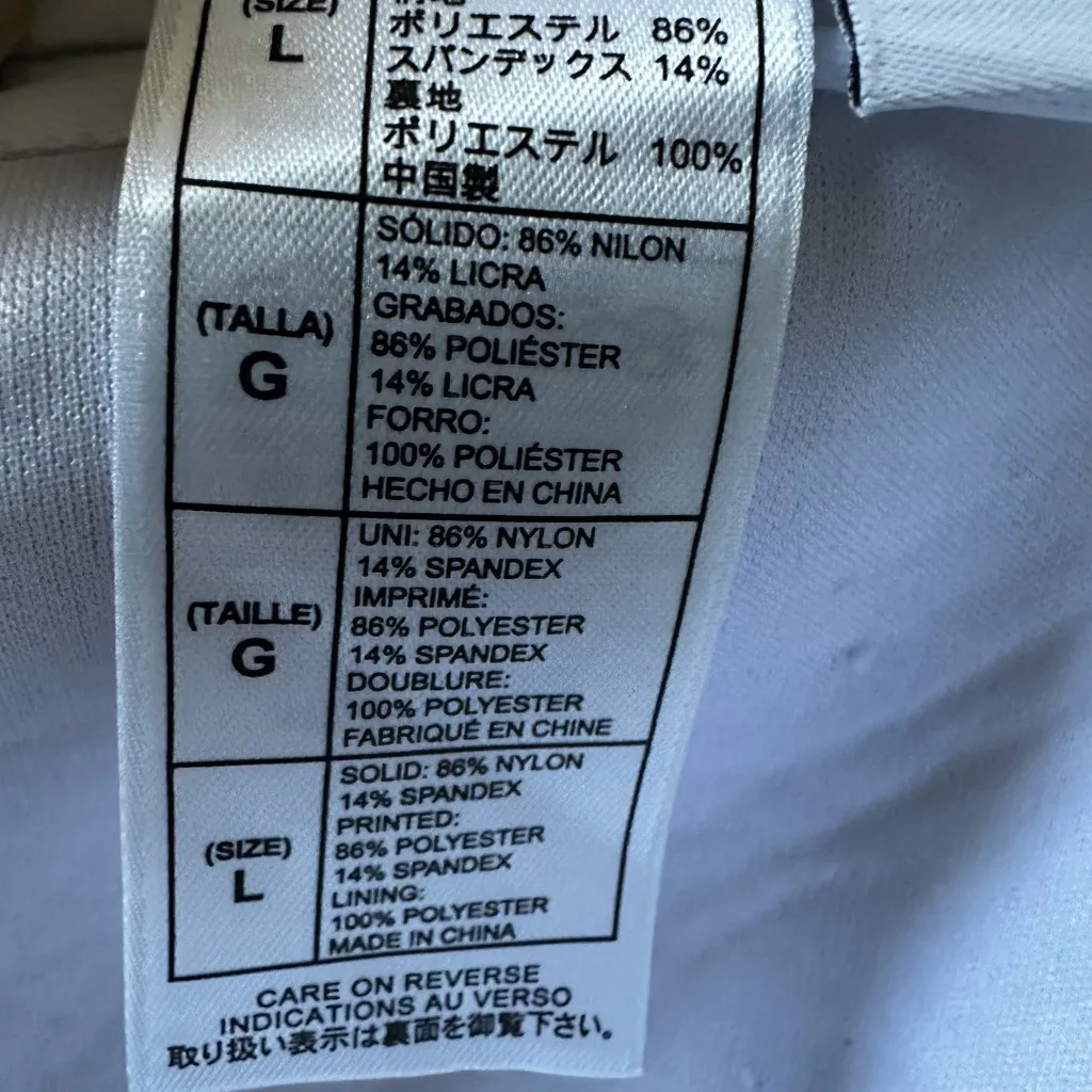 NEW Disney Parks Blue Stripe One Piece Swimsuit Skirt Minnie Mouse WDW Halter - Image 9