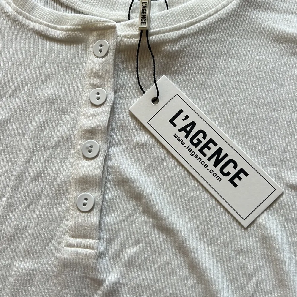 L’AGENCE WHITE TANK TOP - Image 3
