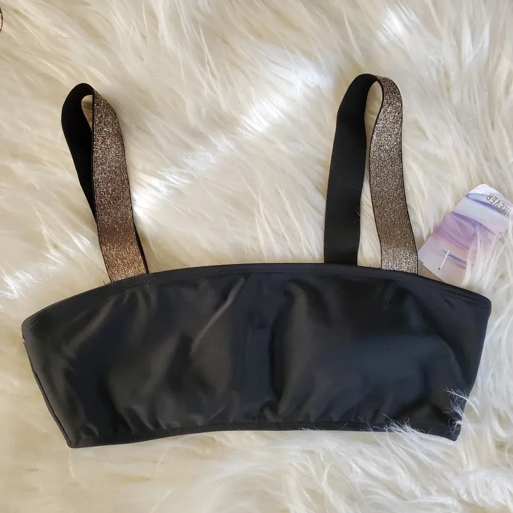 Forever 21 Metallic Strap Bikini Top - Image 4