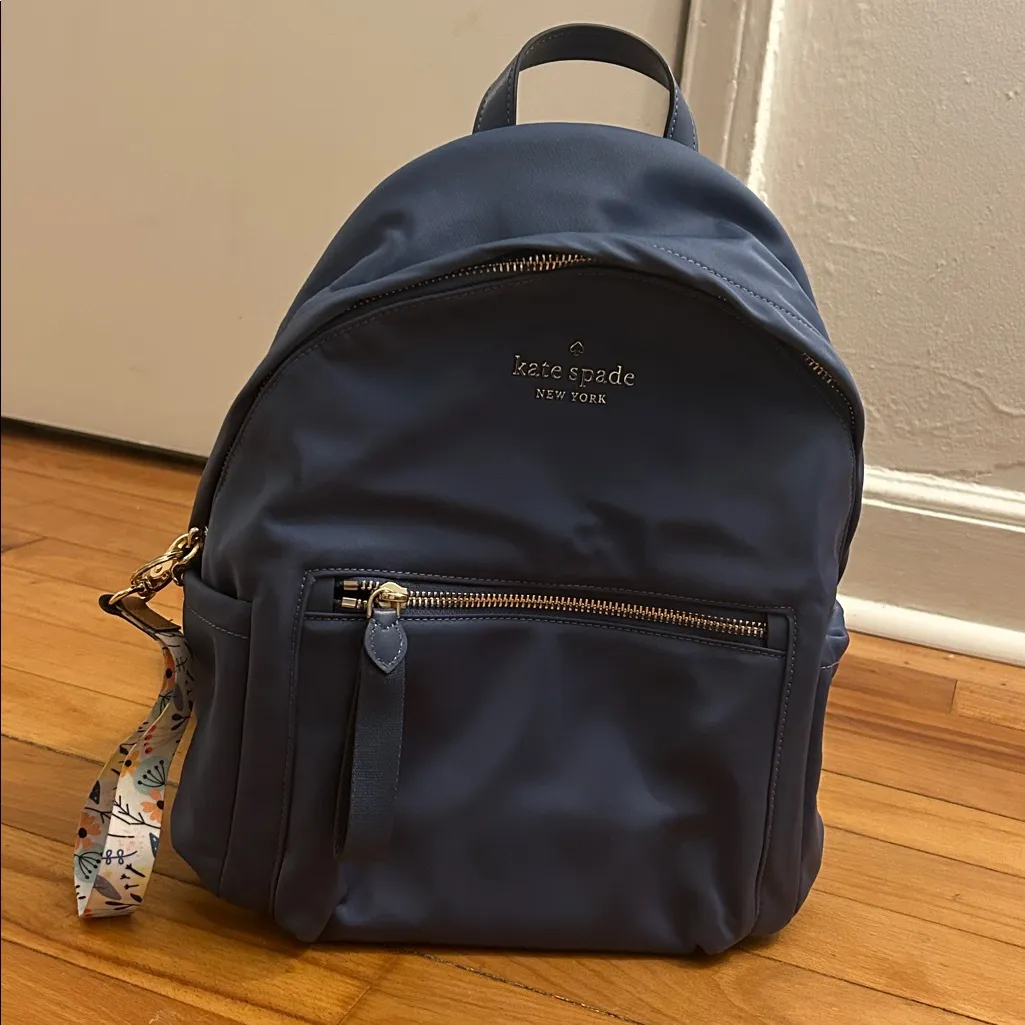 Kate Spade Chelsea Nylon Mini Backpack - Blazer Blue - Image 3