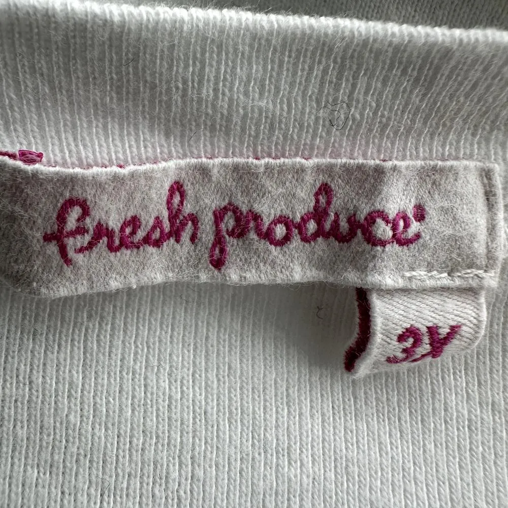 Fresh Produce Long Sleeve Shirt Pocket Sleeve Relaxed Fit 100% Cotton White 3X - Image 3