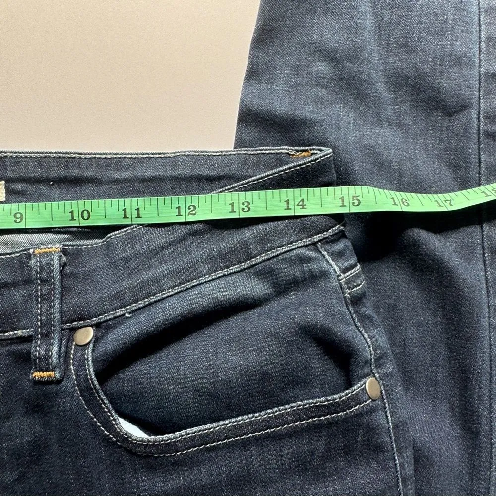 Eileen Fisher Blue Skinny Jeans Size 4 - Image 5