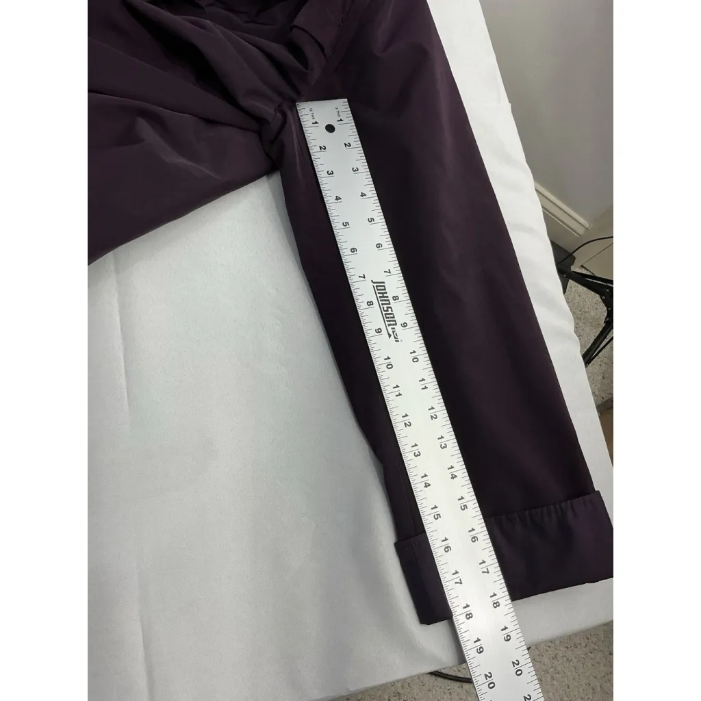 Womans Gallery Woman All Weather Coat 2 X Purple Zip/snap Front Pockets - Image 8