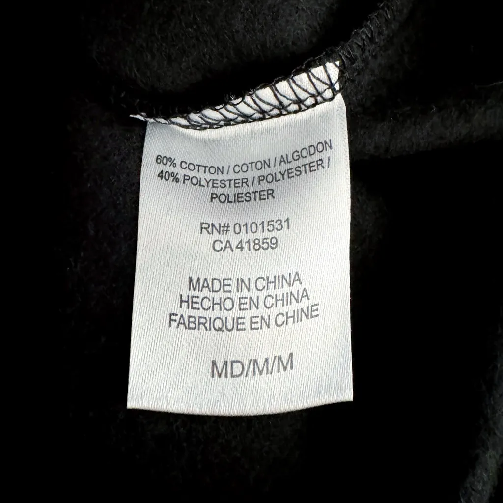 Bratz Dolls Embellished Hoodie Womens Medium Sweatshirt Y2K Pink Black Fun Gift - Image 7