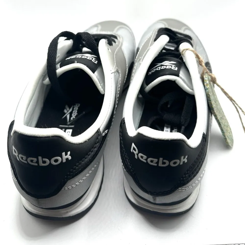 Reebok Fiori Ortholite Sz 8 Silver/BLK retro Women's Sneaker NWOT - Image 9