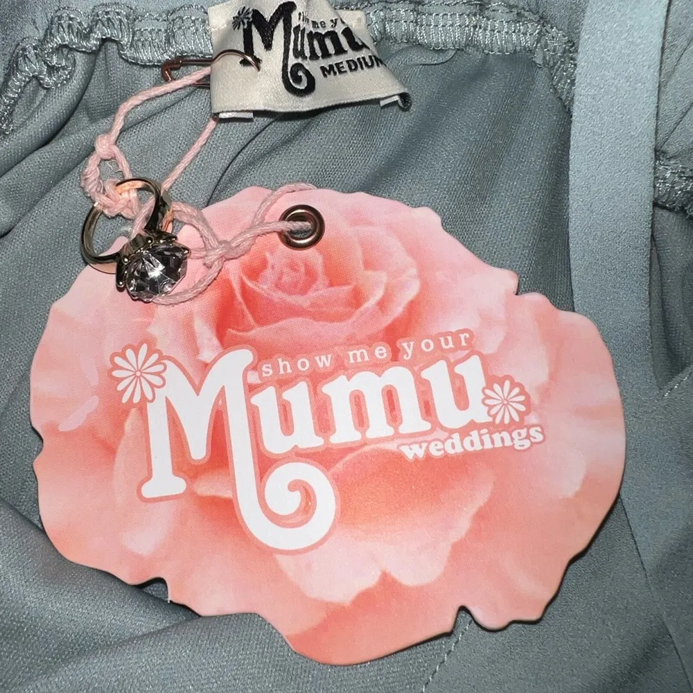 Amanda Maxi Dress NWT Size Medium in Silver Sage Crisp - Image 7