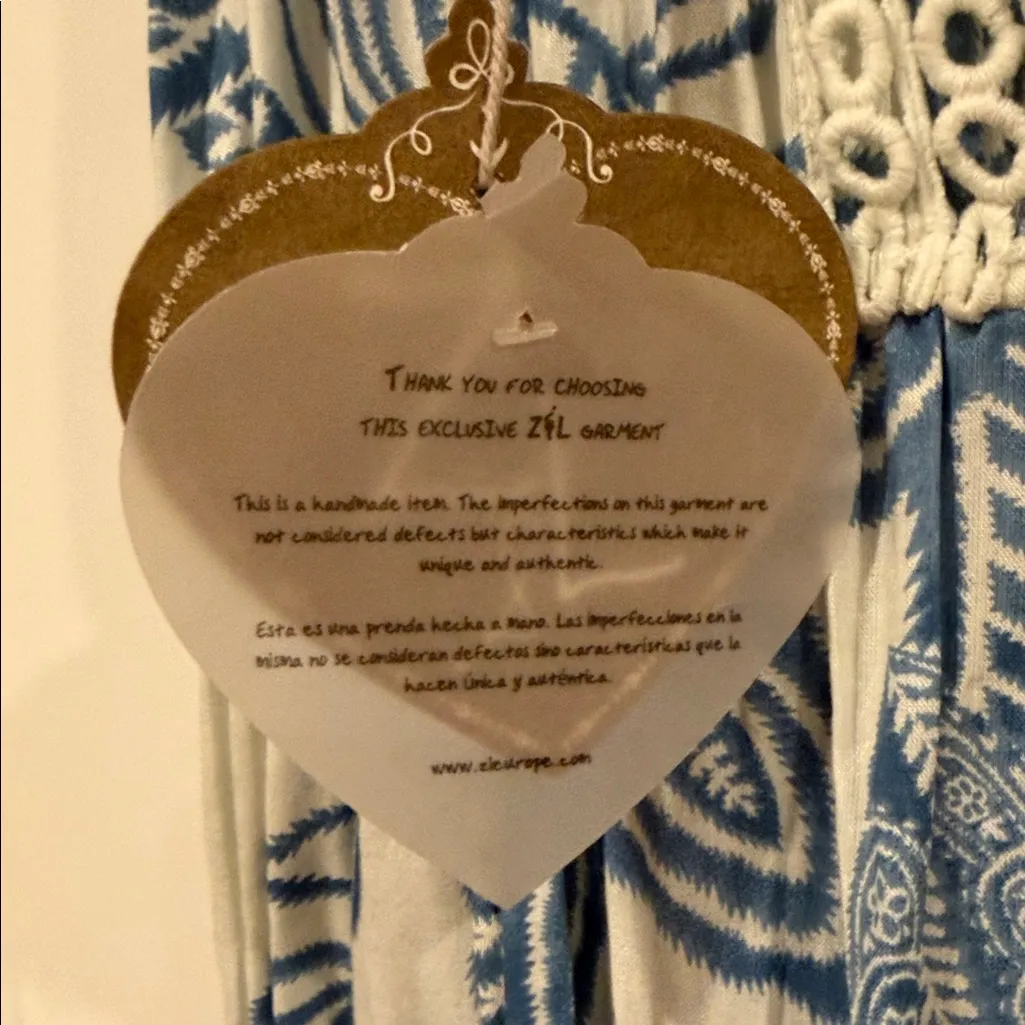 Z&L nwt jade jungle maxi dress large Blue - Image 8