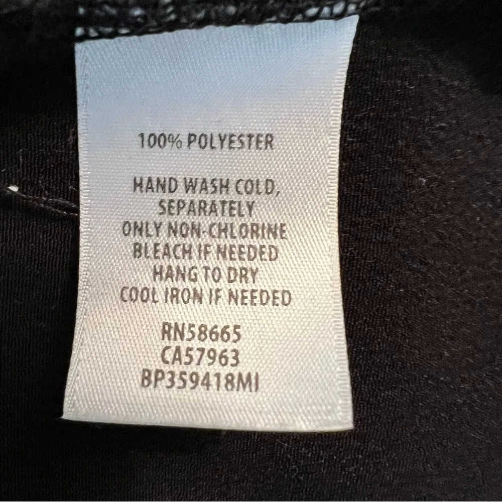 BP Top Cold Shoulder Crisscross Back Black Tank S Evening Party Date Festival - Image 10