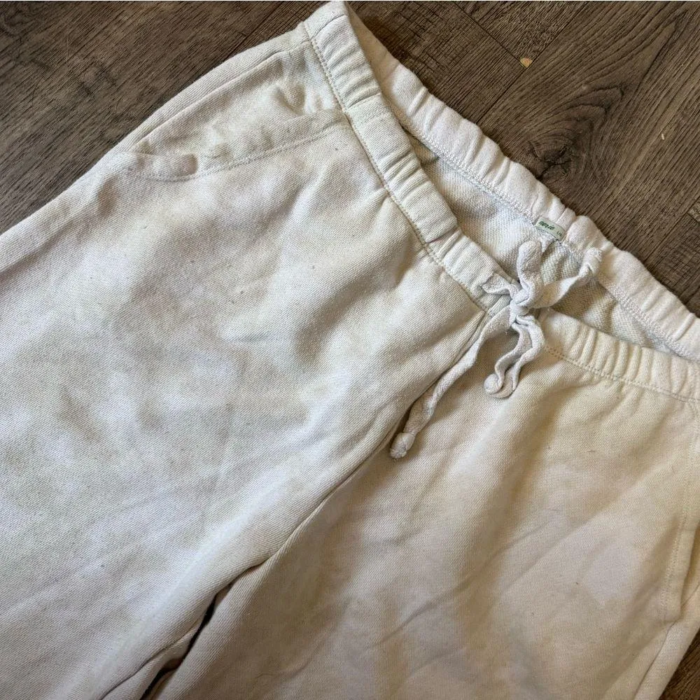 Aerie Cream & Tan Tie Dye Joggers - Image 2