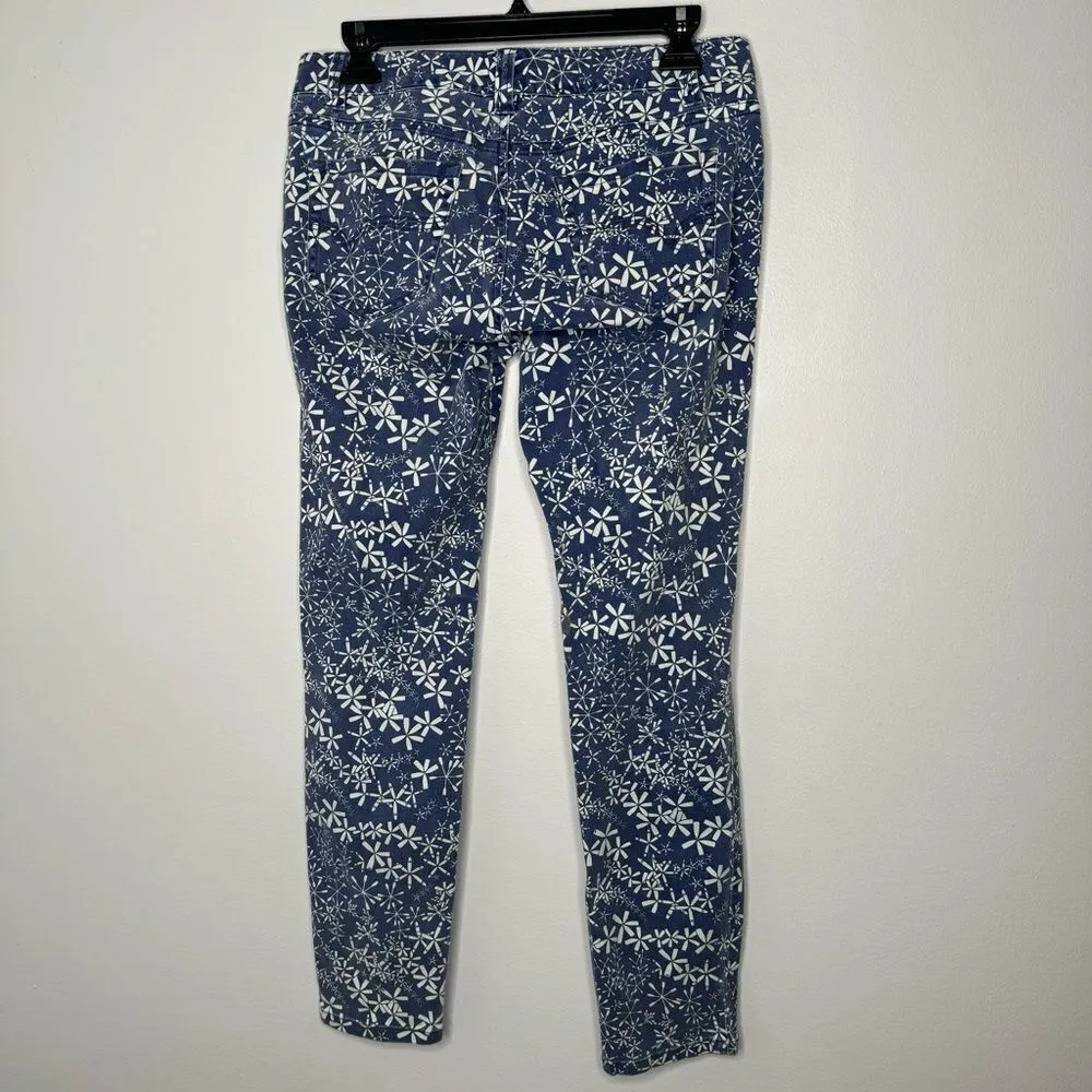Vineyard Vines blue floral pants size 2 - Image 3