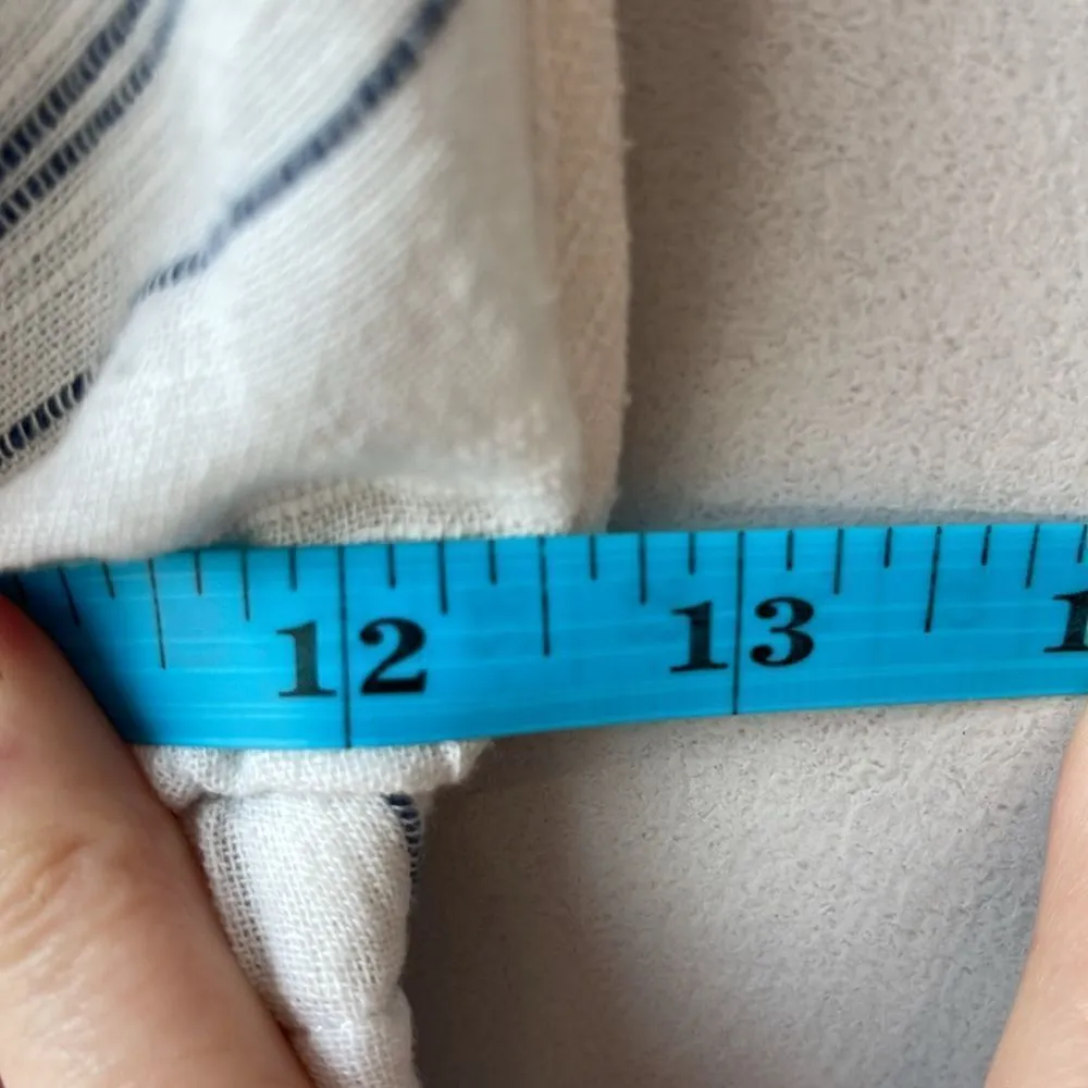 Clayton  Revolve White Blue Stripe Coastal Harmony Dress - Image 9