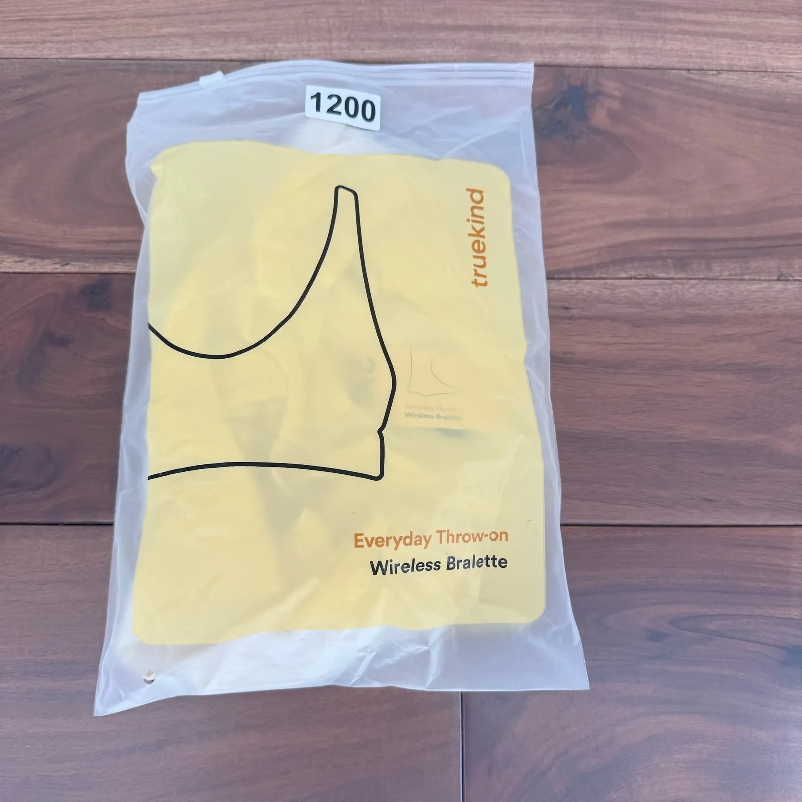 truekind Everyday Throw on Wireless Bralette Light Beige Comfort Stretch 2XL Tan Size undefined - Image 5