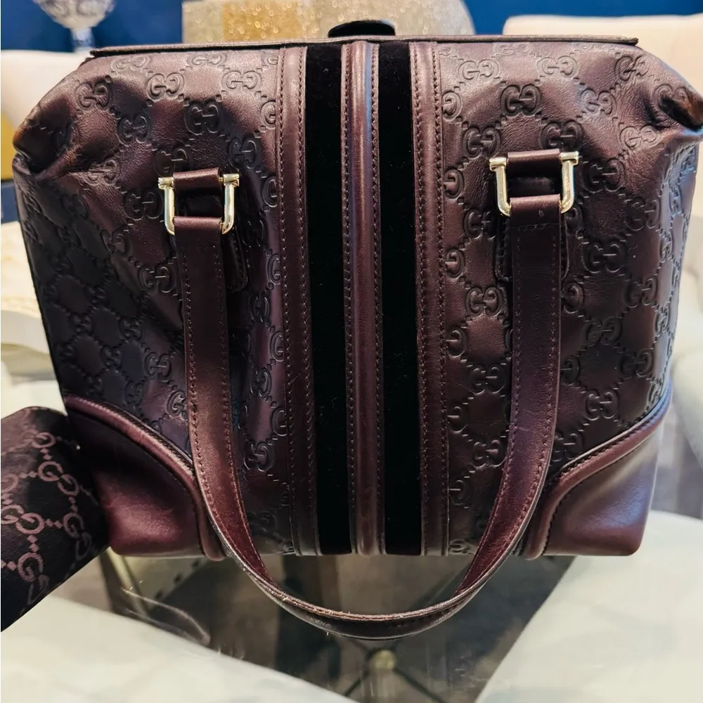 Treasure Boston Bag Guccissima - Image 13