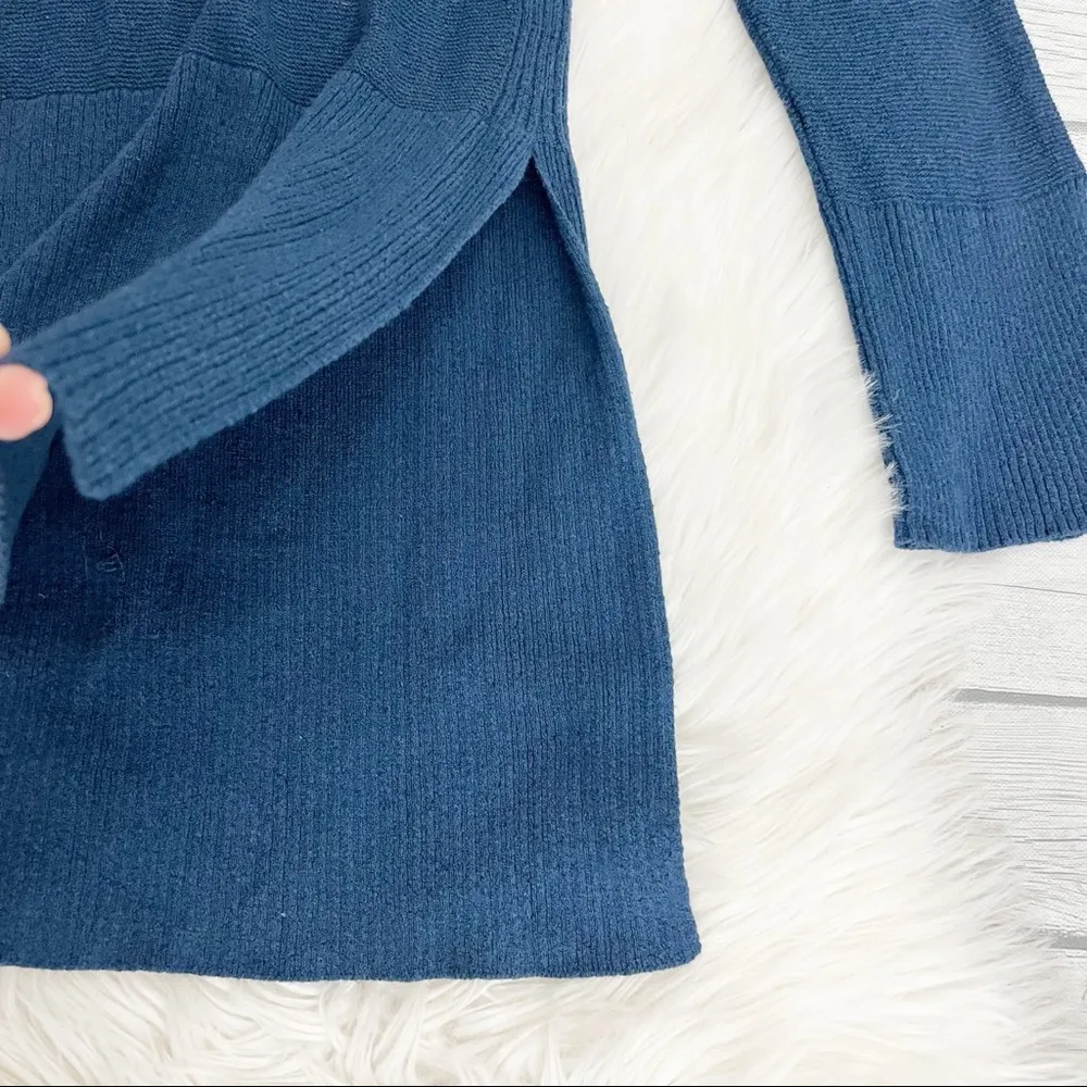 Free People Navy Tunic Sweater - Image 4