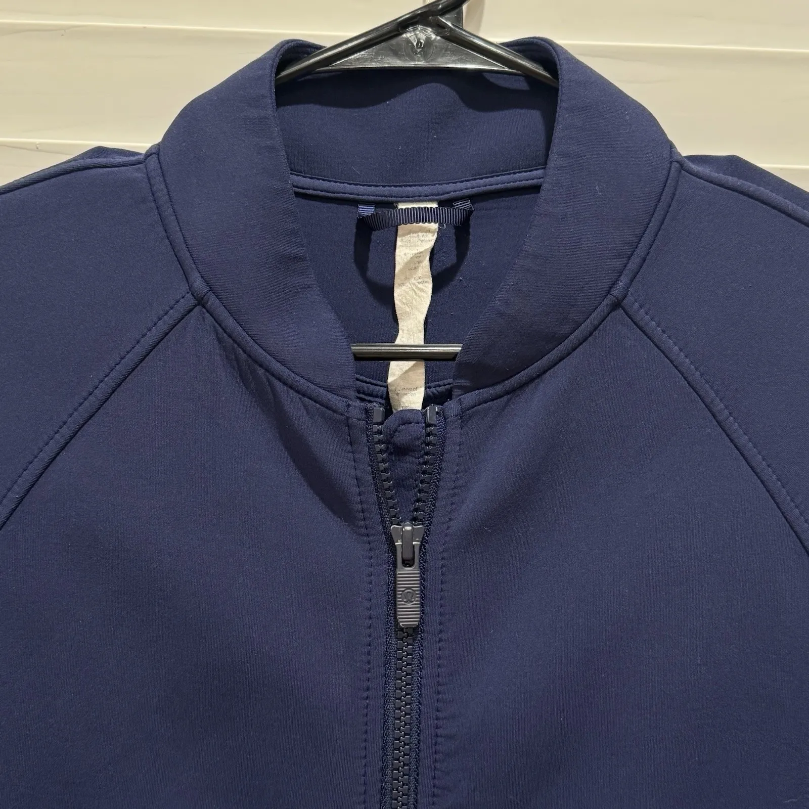 Lululemon Embrace The Space Jacket Women's 6 Hero Blue‎ Navy Full Zip Nursing - Image 3