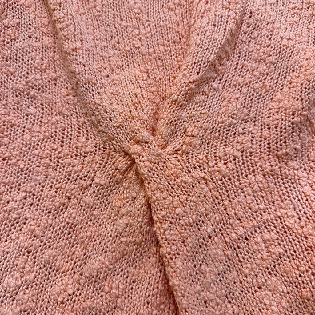 Women's Anthropologie Yellow Bird Coral V-Neck Sweater Small - Image 11