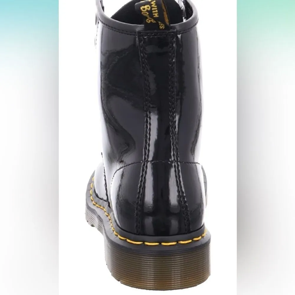 NWT Dr. Martens 1460 Women's Patent Leather Boots Fashion size 7 - Image 2