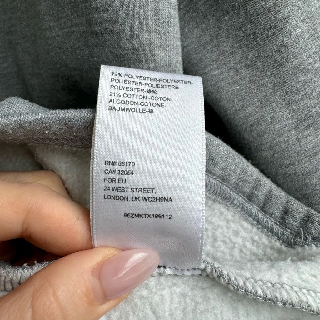 Urban outfitters Jewel Gem Stone Sleeve Oversized Hoodie Size Medium - Image 8