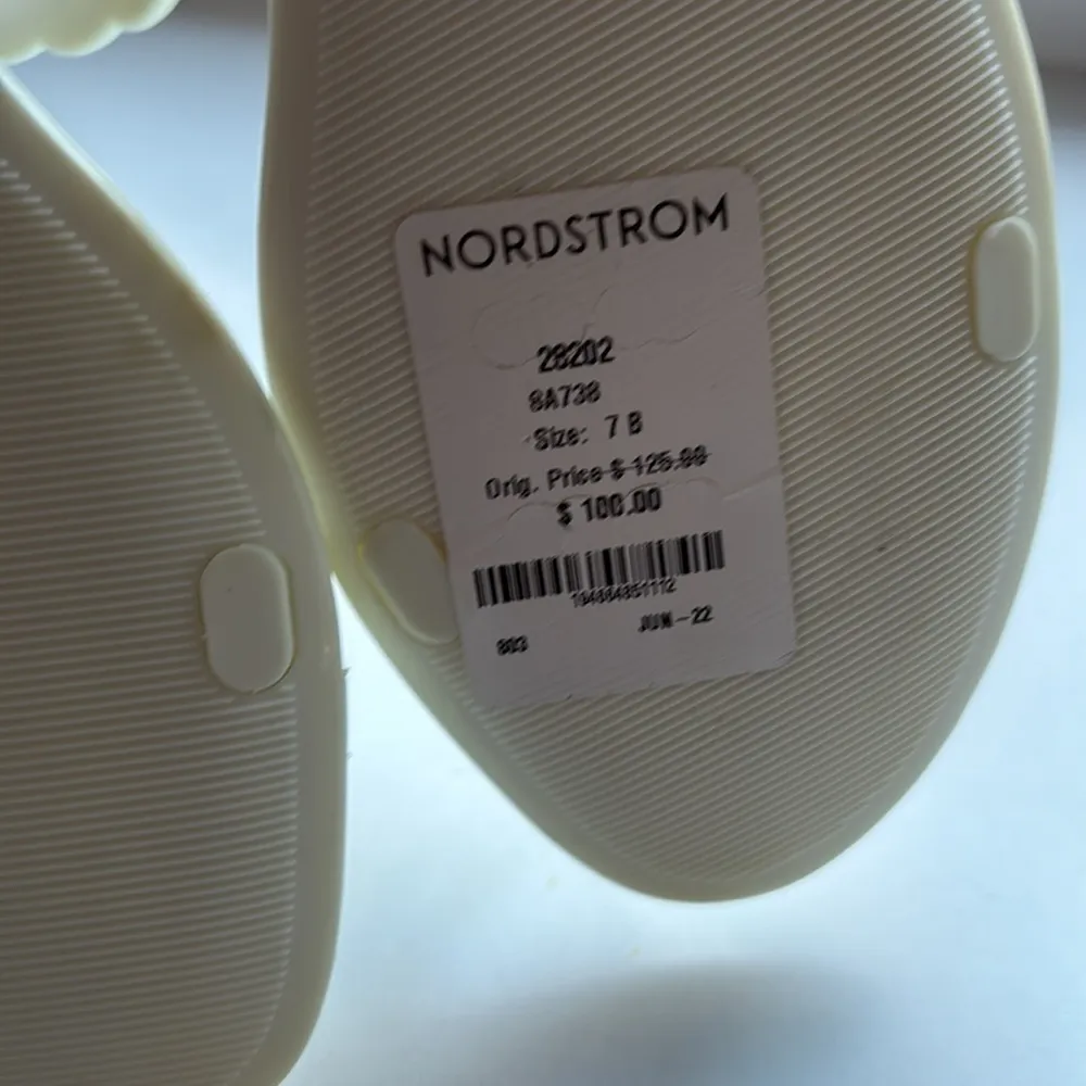 Stuart Weitzman Braided Jelly Flats Strappy Sawyer Slip On Slide Sandals‎ Shoes - Image 7