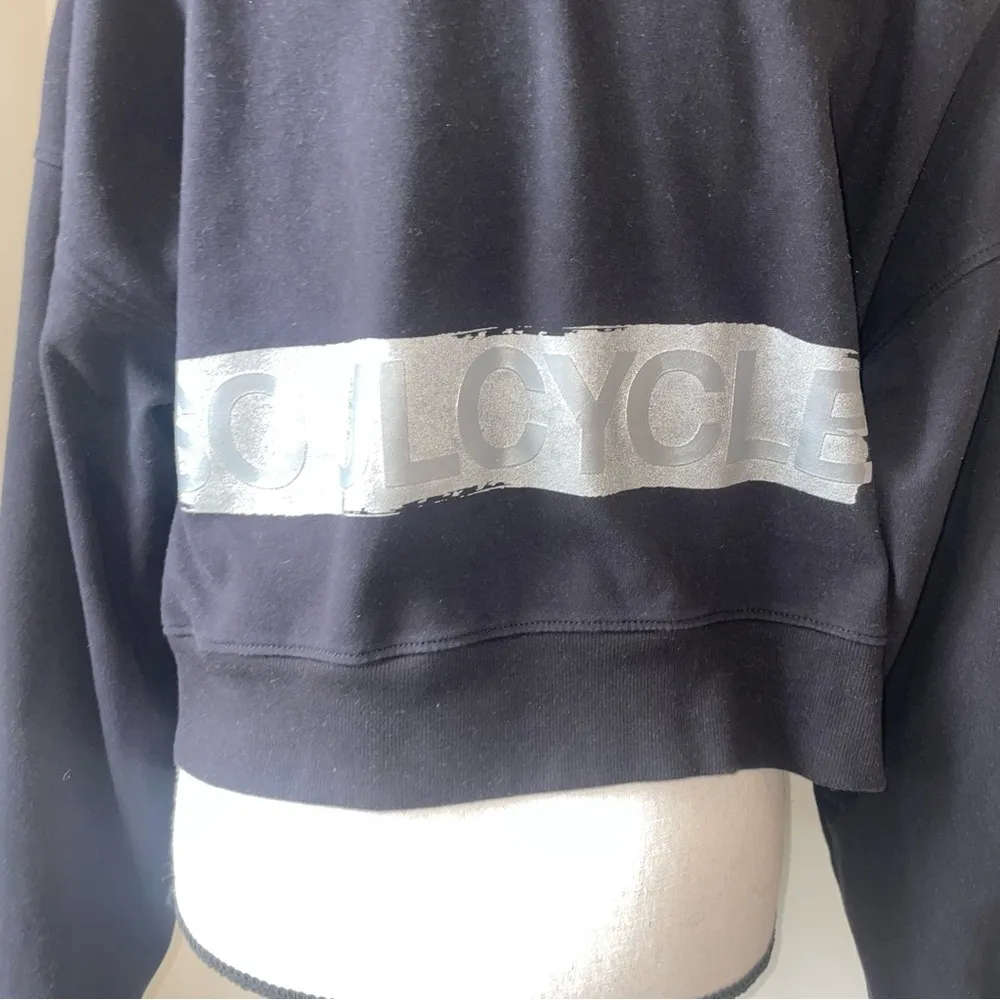 Soulcycle Black Skull Zip Up Hoodie - Image 4