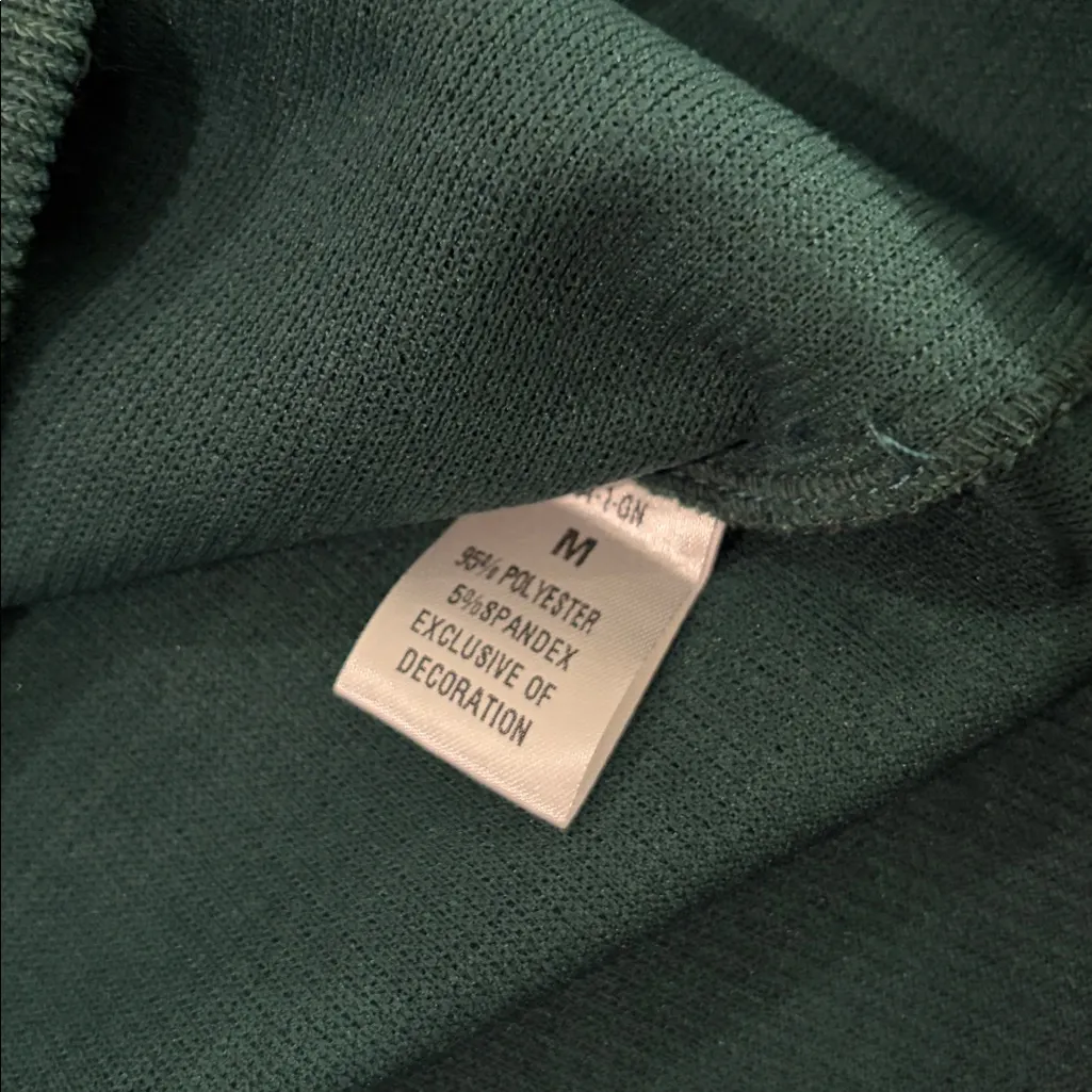 THML Green Puff Sleeve Knit Top Sz M - Image 7