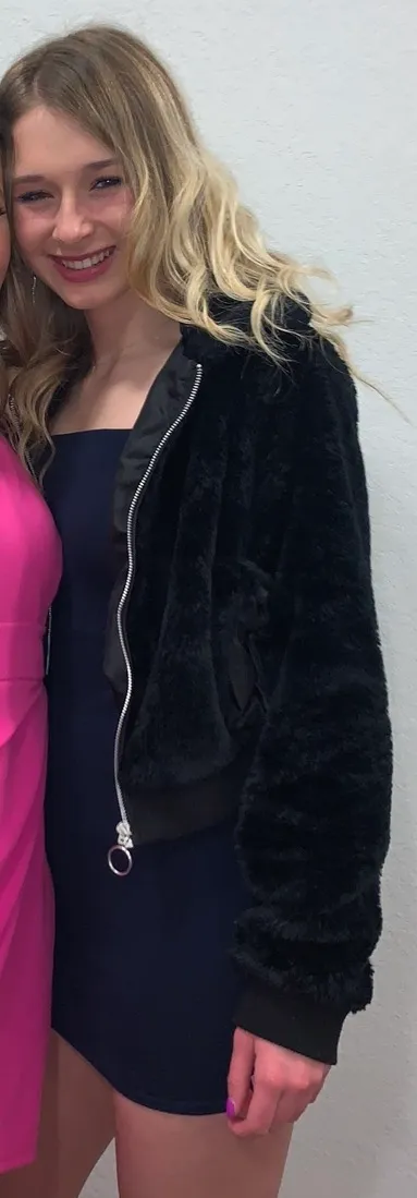 Bodycon Navy Mini Dress - Image 2