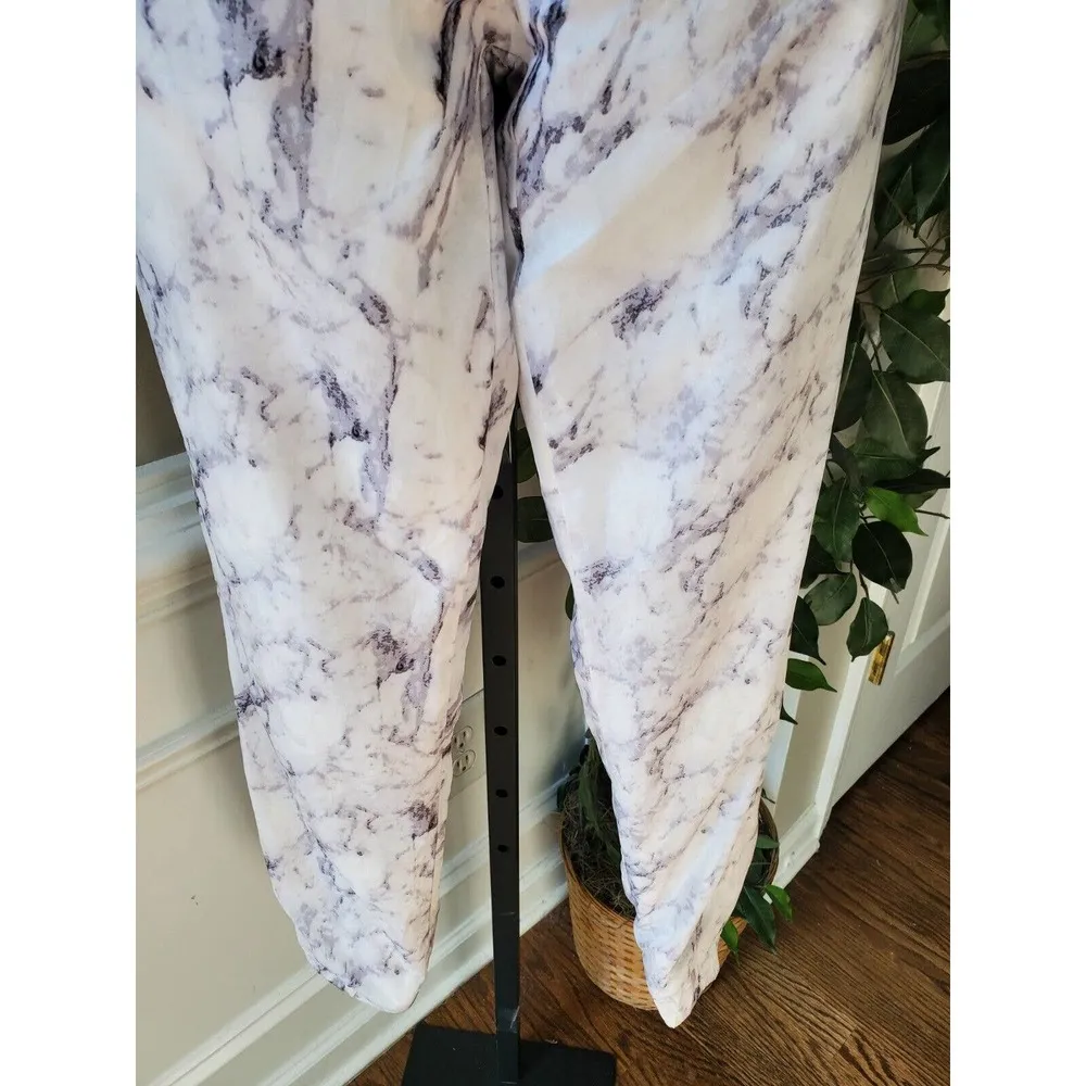 Love Love Love Women's White Polyester Long Sleeve Top & Pant 2 Pc's Medium - Image 7