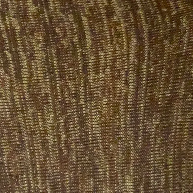 Multi-colored brown/cream One World cardigan sweater. - Image 3