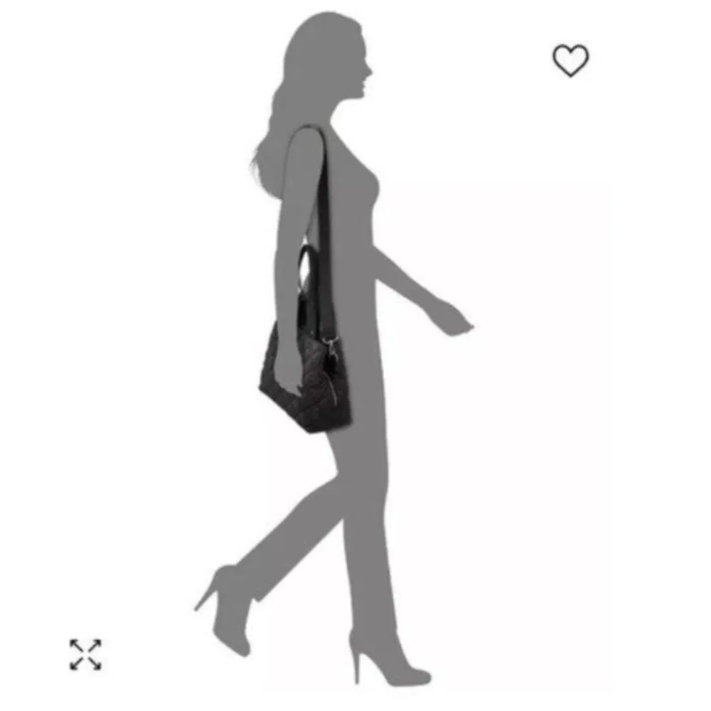 Concepts Corah Satchel Quilted Nylon Crossbody Tote - Image 13