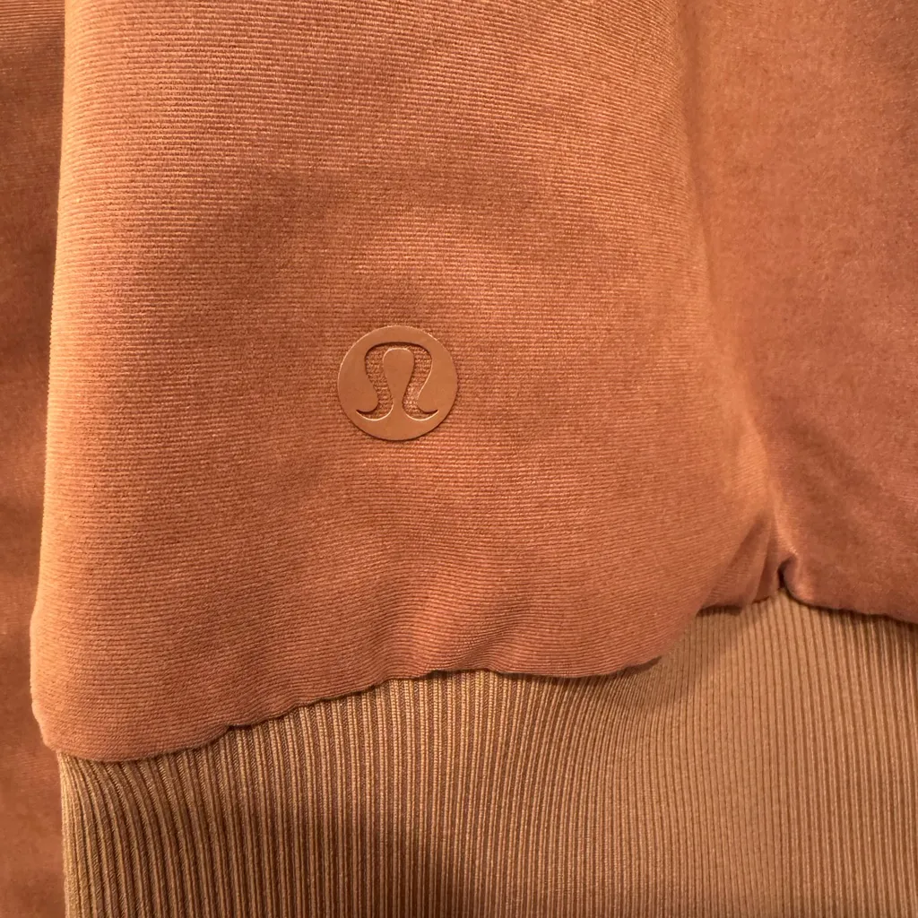 Lululemon Non-Stop Brown Reversible Bomber Jacket - Image 5