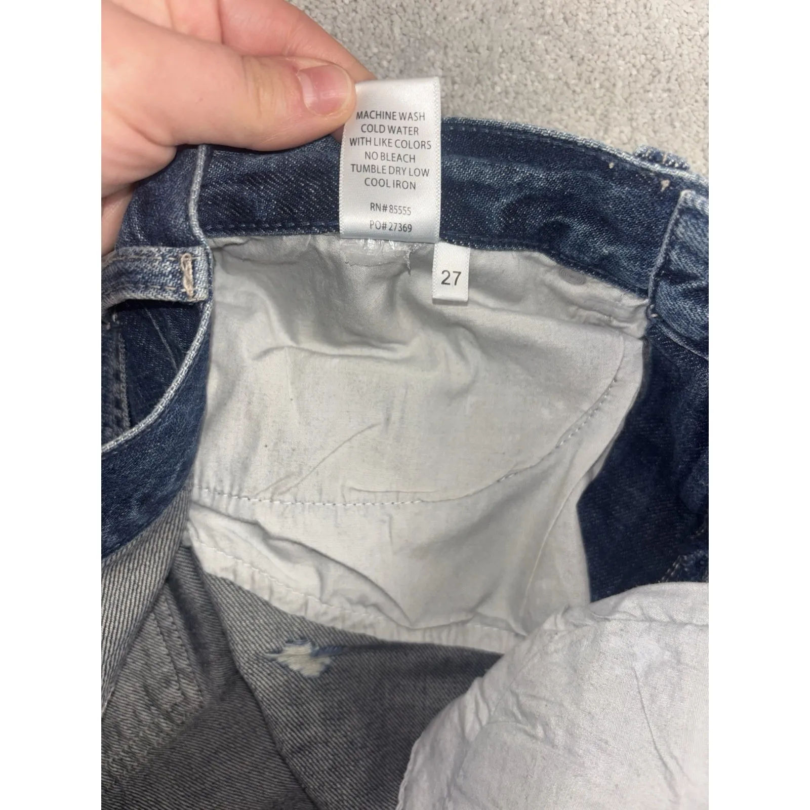 Pistola Presley High Rise Relaxed Roller Jeans In Eternal Destructed 27 - Image 5