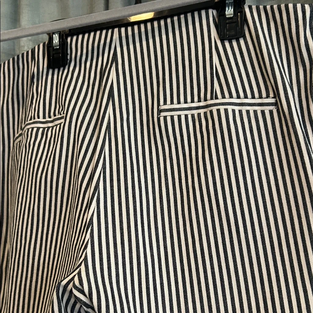 a new day Black and White Striped Pants - Image 5