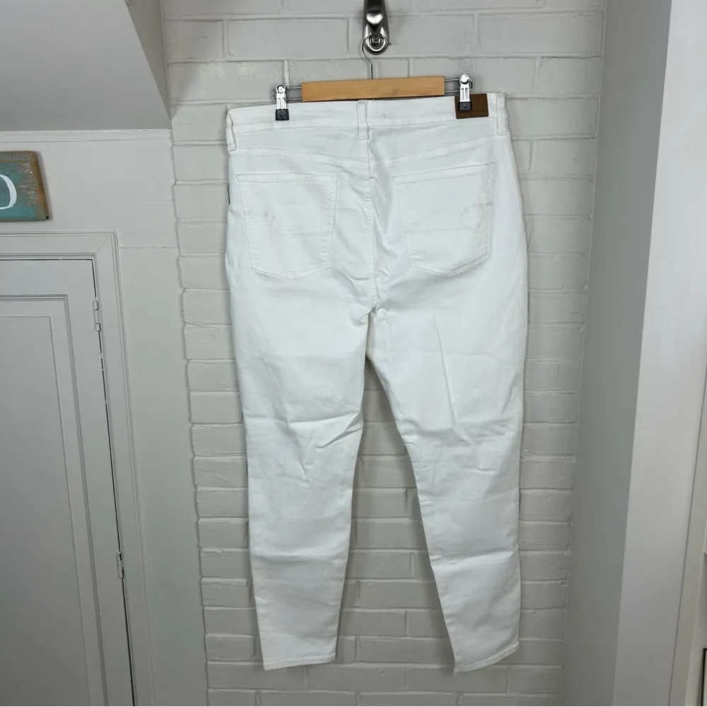 American Eagle Super High Rise Jegging White Jeans Size 18 - Image 8