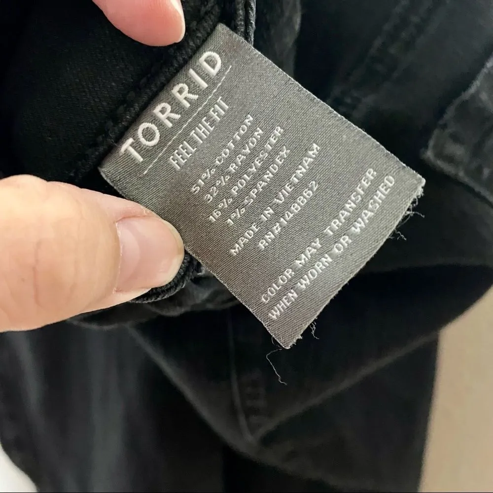 Torrid Black Jeggings Tall D5* - Image 6