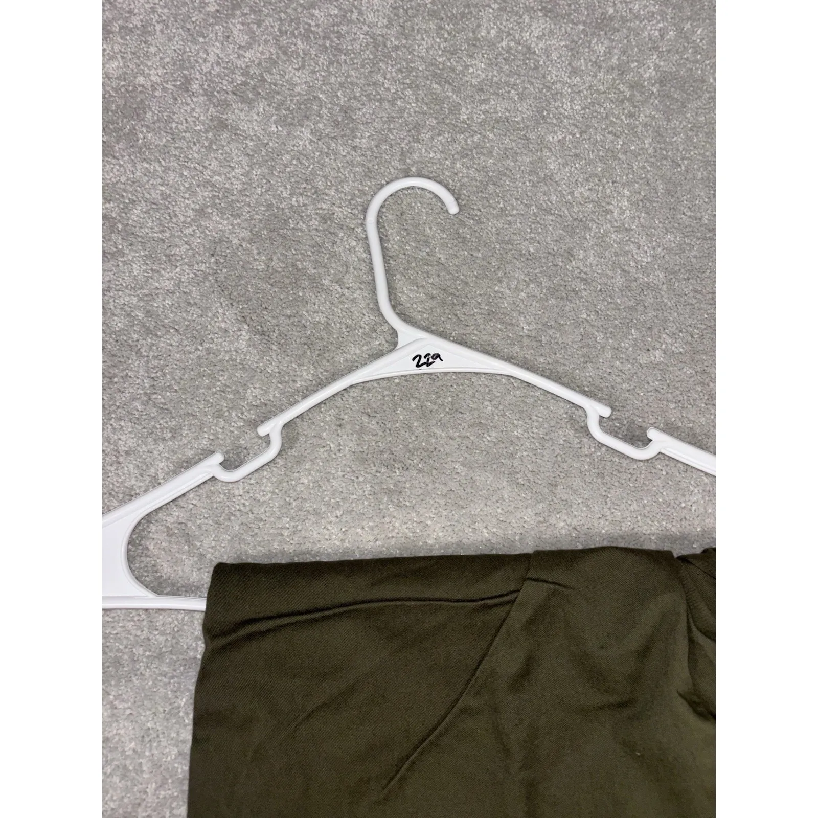 Levis 94 Baggy Cargo Pants Womens 28 Wide Leg Army Green Skater Grunge Military - Image 11