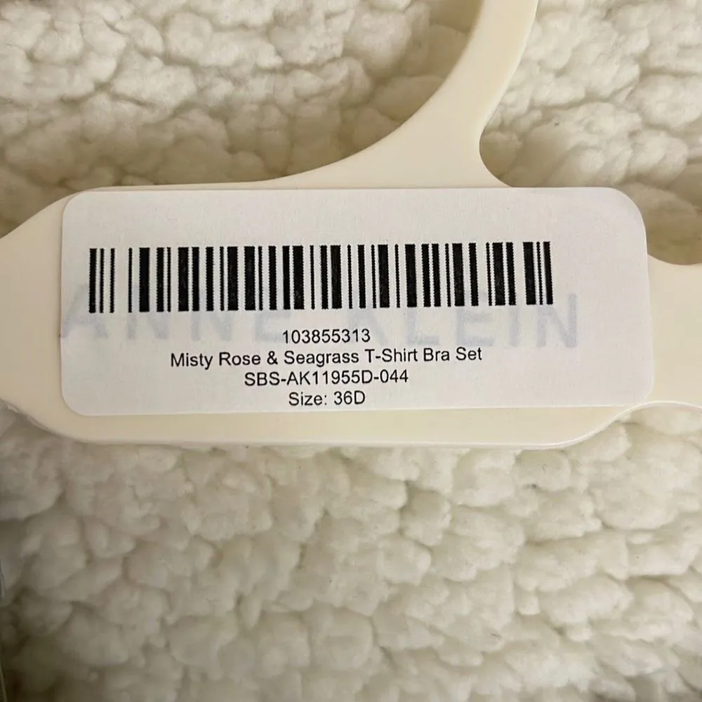 Anne Klein Women's Bra Set‎ Underwire T-Shirt Brallete Padded 3 Pieces 36D - Image 4