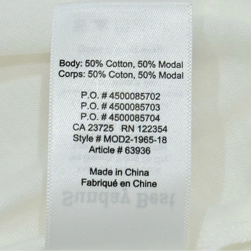 Aritzia Sunday Best Minerva Peplum Top XS White Short Sleeve Preppy Chic Blouse - Image 12