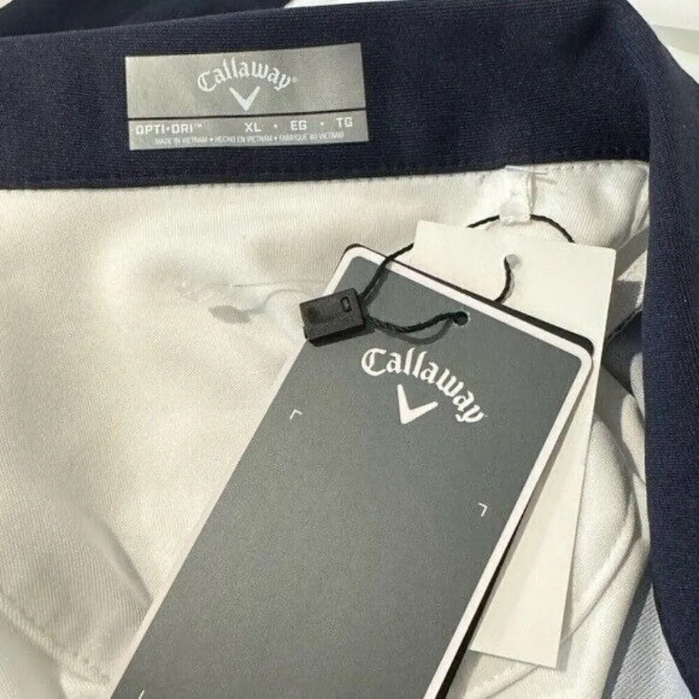 CALLAWAY Women’s Abstract Gradient Print Color Block Golf Dress Size XL NEW - Image 6