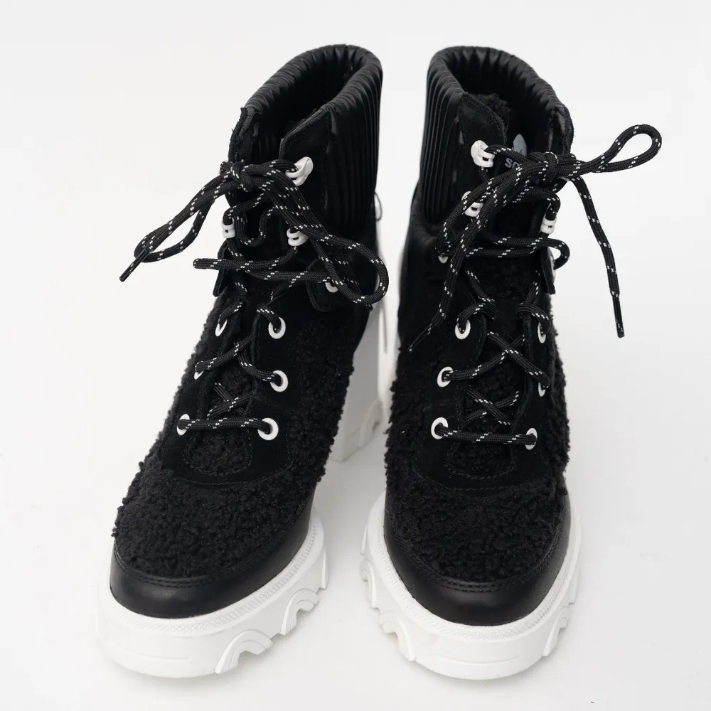 Sorel Brex Heel Cozy Lace Boot Black Size 9.5 - Image 2