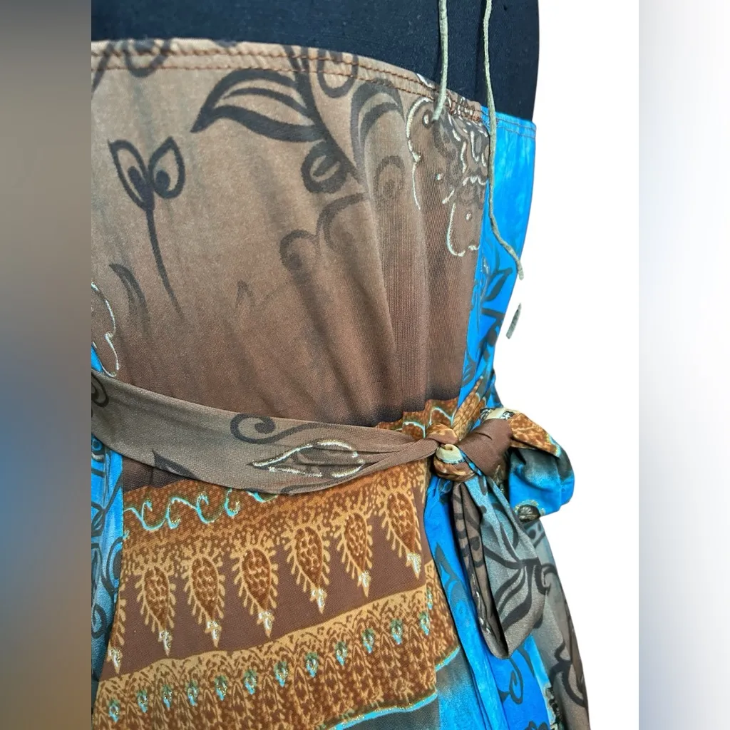 Rare Vintage Y2K Wet Seal Strapless Boho Fairy core Halter Top with Moon Pendant - Image 16