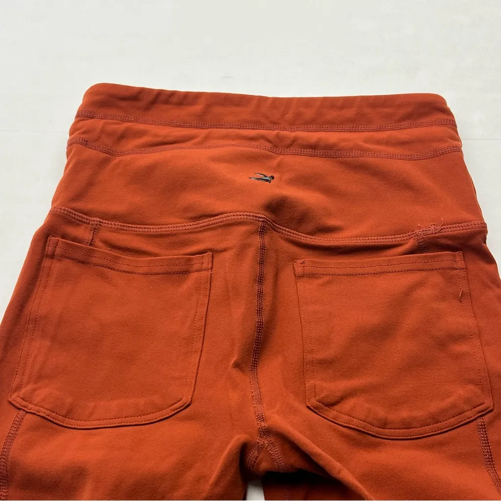 Glyder Vagabond Street Legging Pant Womens Size XS Rust Orange Stretch‎ *FLAW - Image 14