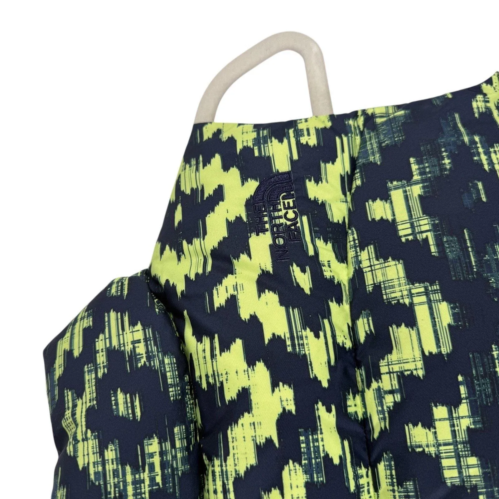 North Face Nuptse 2 Vest Puffer 700 Goose Down Cosmic Blue Outdoor Womens XS - Image 4