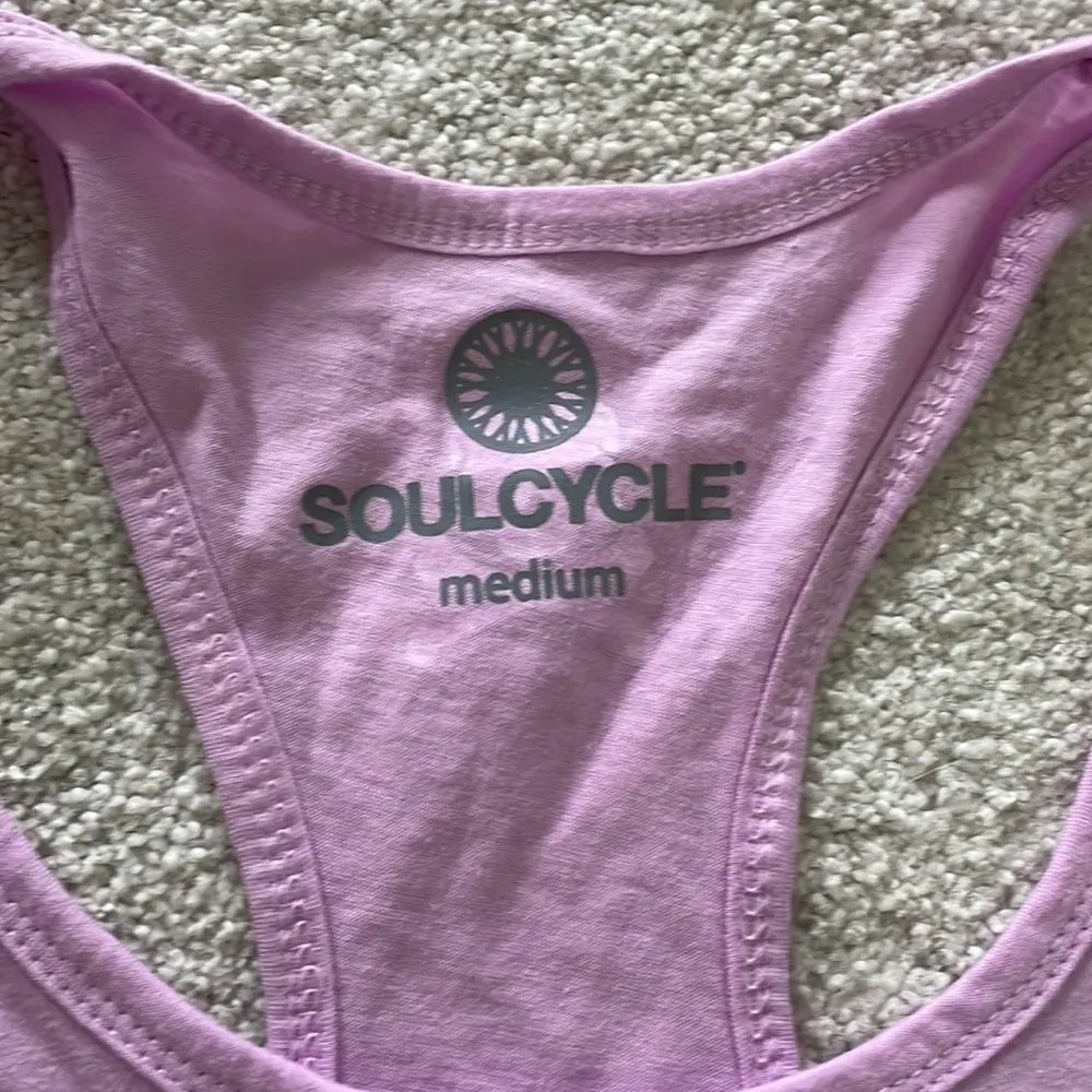 Brand New Vegas Lavender Purple Soulcycle Racerback Tank Top - Image 3