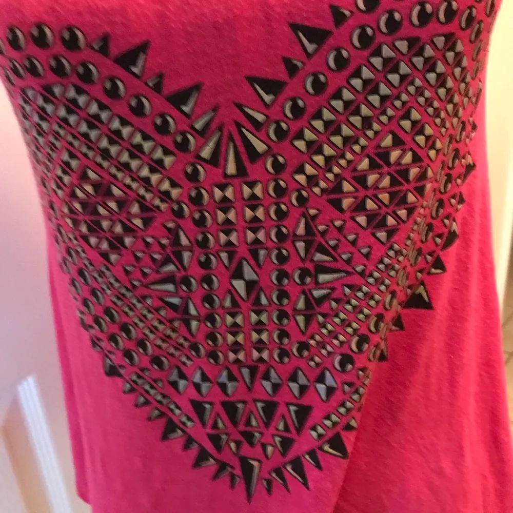 Self Esteem Pink/Red Tank ❤️Top - Image 3