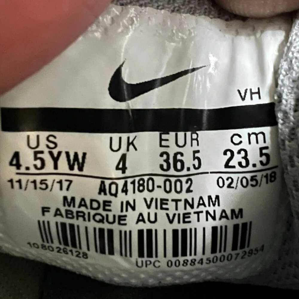 Nike US 6.5 Downshifter 8 Womens Gray White Running Sneaker Shoes AQ4180-002 - Image 11