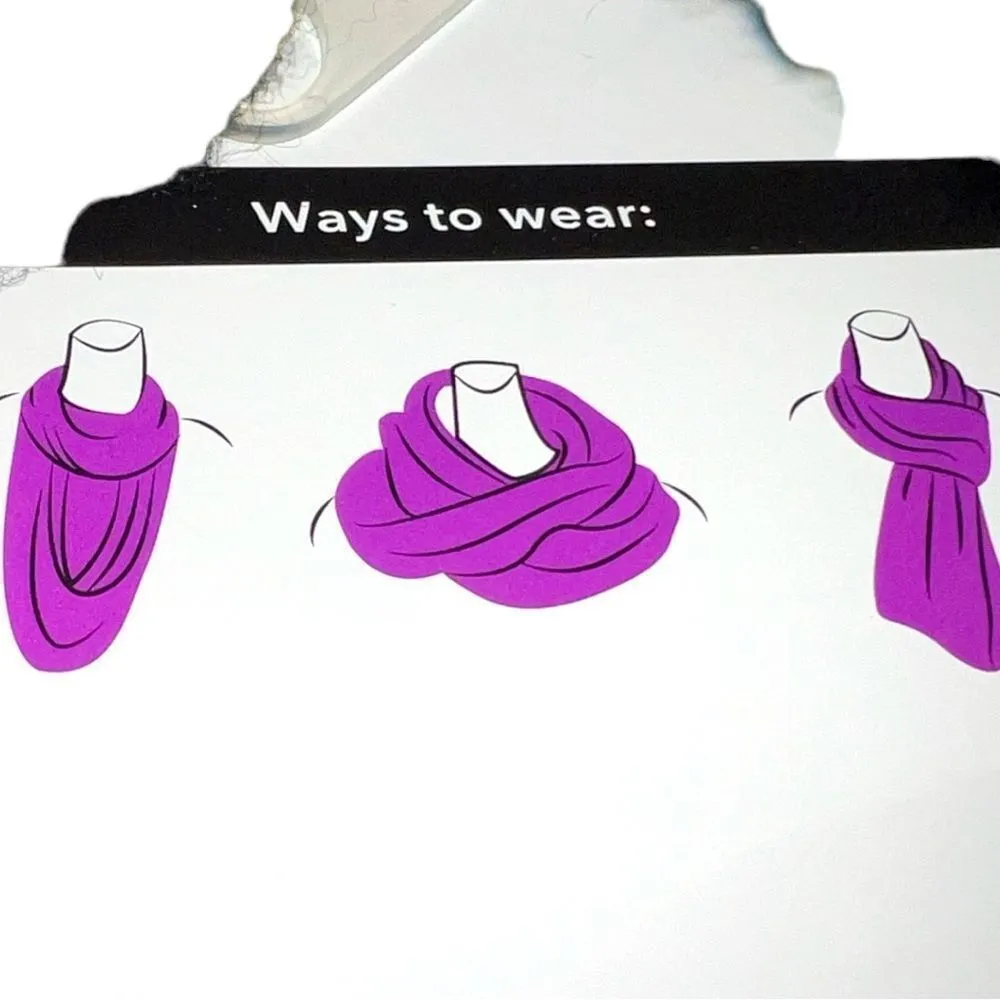 Isotoner black infinity scarf! New - Image 7