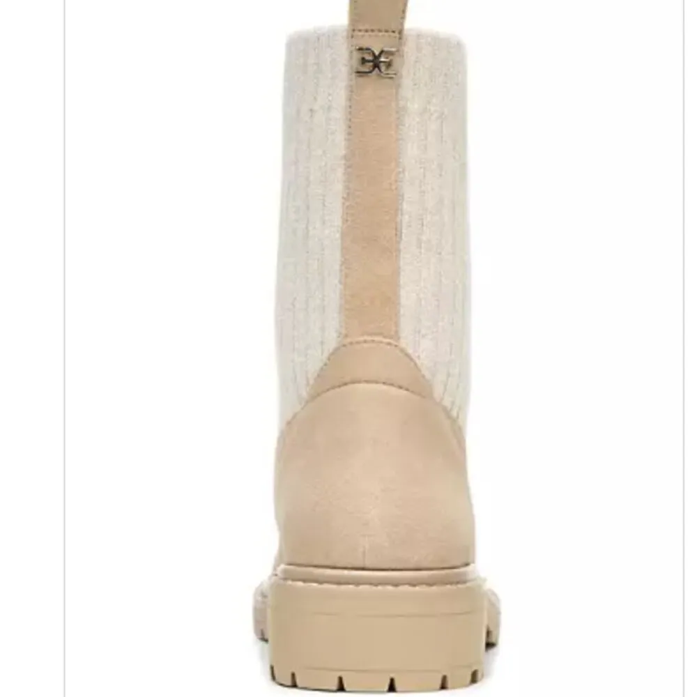 NWT  Water Repellent Lydell Combat Boots Color: SESAME Lug Sole - Image 5